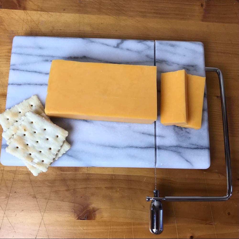 Marble Cheese Board Slicer with Blade
